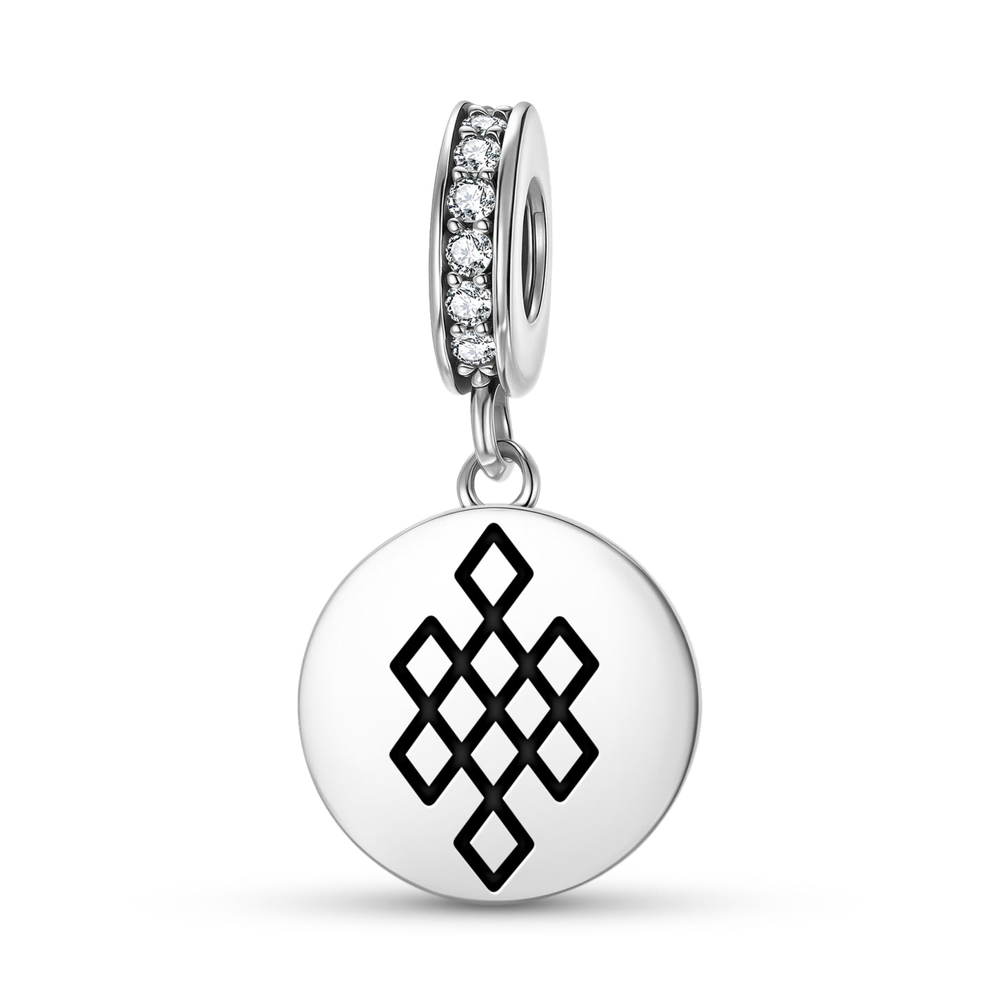 Shrivatsa Jainism Symbols Pendant Dangle Charm