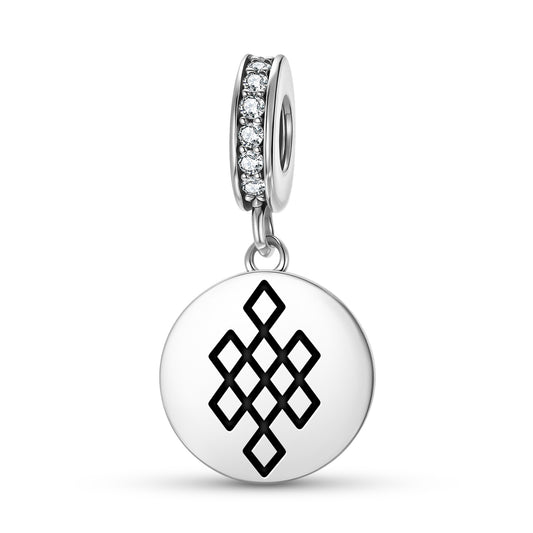 Shrivatsa Jainism Symbols Pendant Dangle Charm