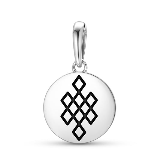 Shrivatsa Jainism Symbols Pendant Dangle Charm