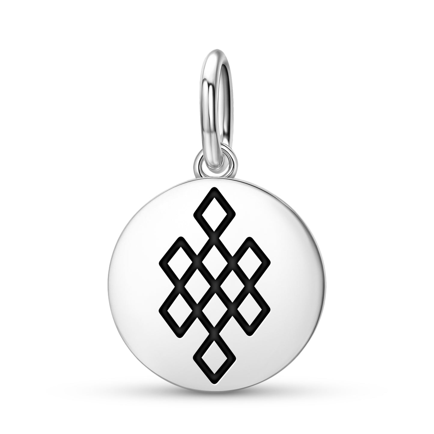 Shrivatsa Jainism Symbols Pendant Dangle Charm