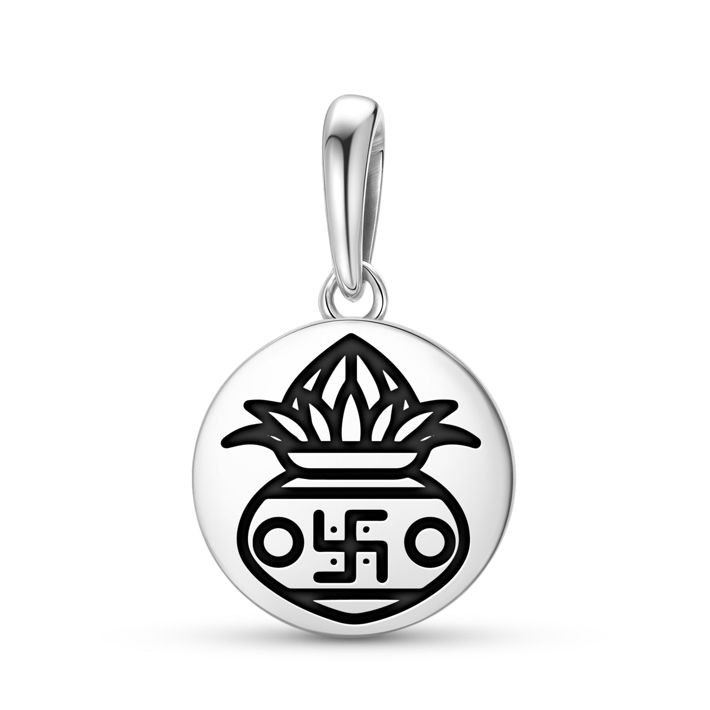 Kalasha Jainism Symbols Pendant Dangle Charm