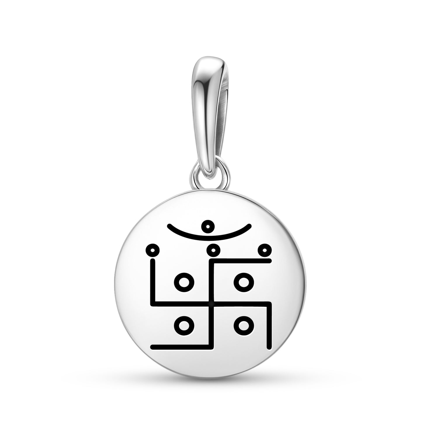 Swastika Jainism Symbols Pendant Dangle Charm