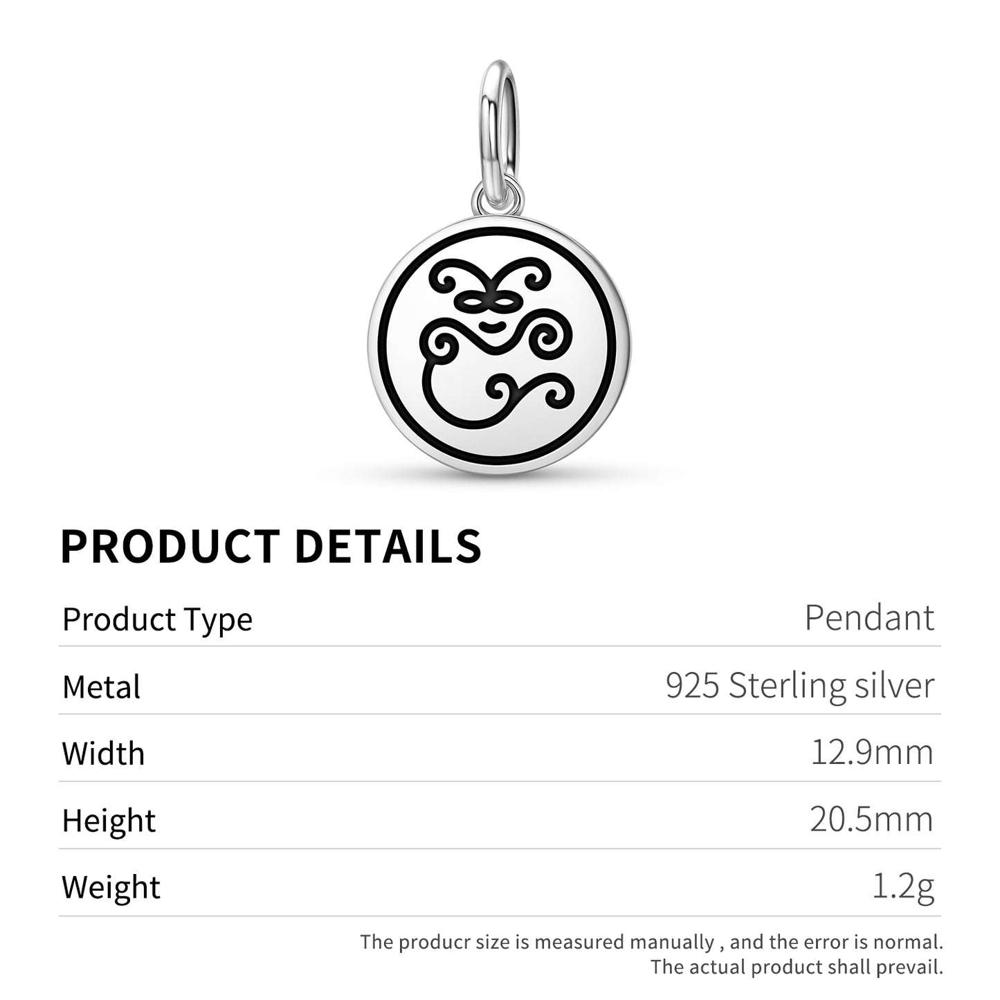 Capricornus Seal Anthroposophy Symbols Pendant Dangle Charm