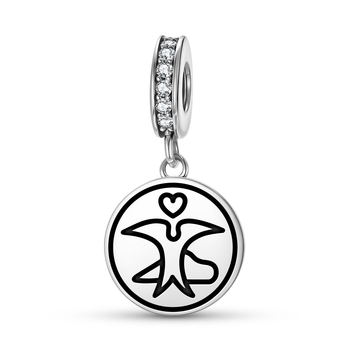 Sagittarius Seal Anthroposophy Symbols Pendant Dangle Charm