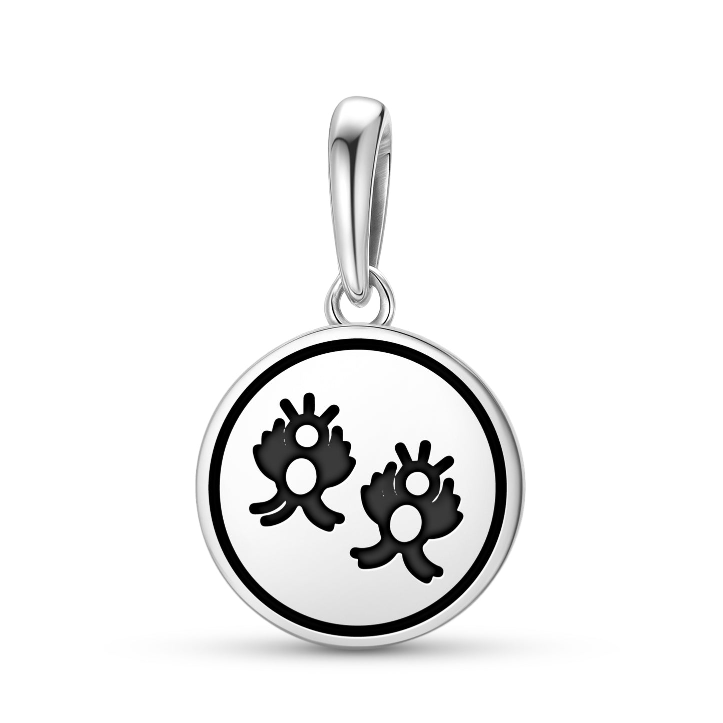 Gemini Seal Anthroposophy Symbols Pendant Dangle Charm