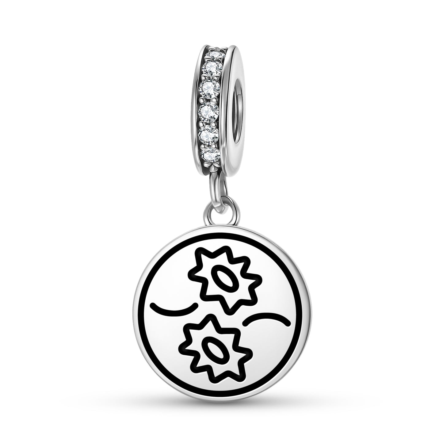 Pisces Seal Anthroposophy Symbols Pendant Dangle Charm