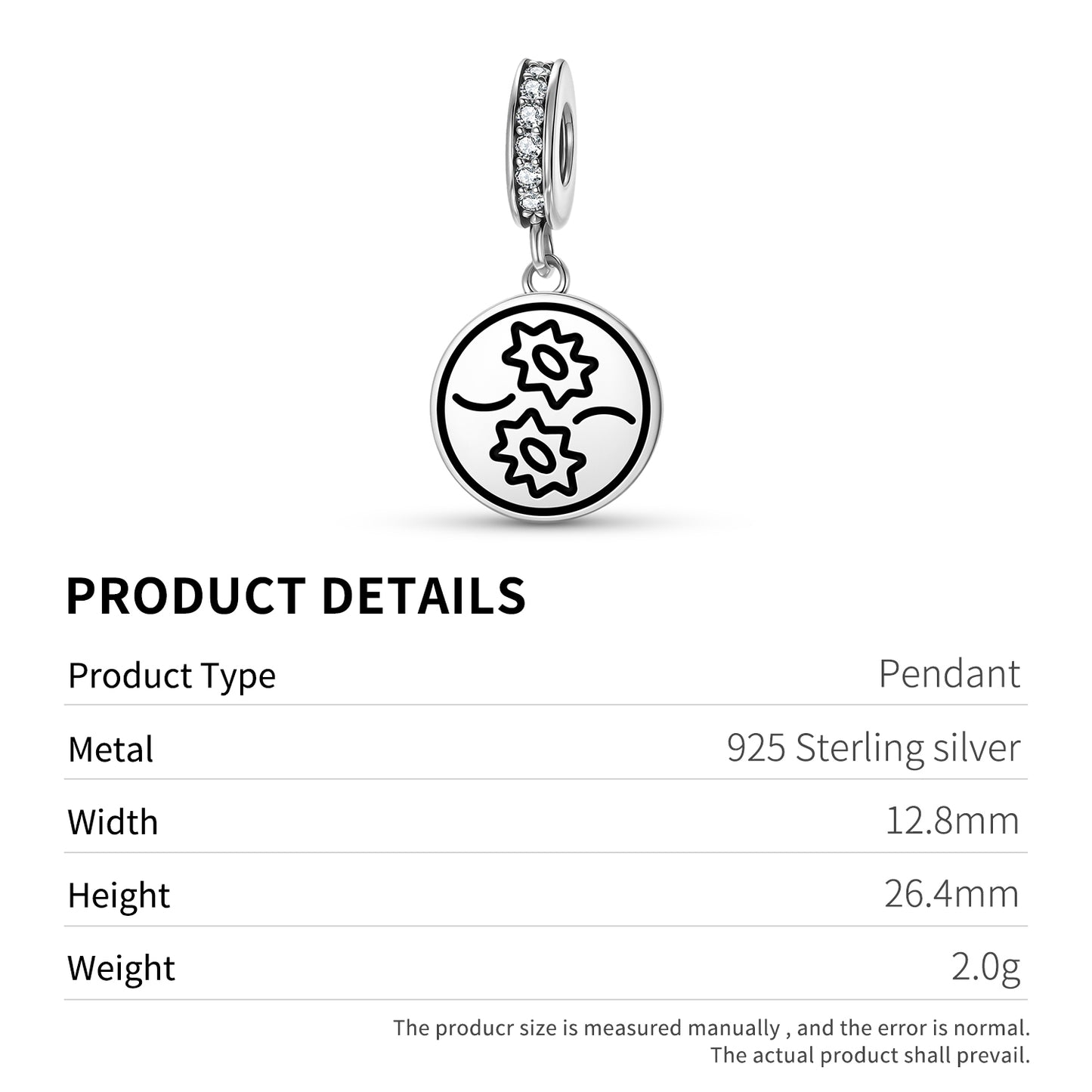 Pisces Seal Anthroposophy Symbols Pendant Dangle Charm