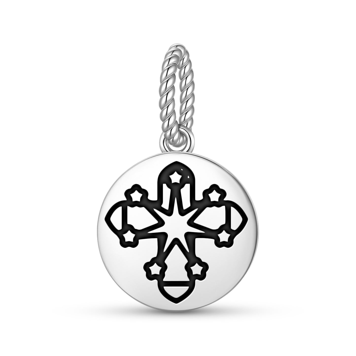 The Rose Cross Anthroposophy Symbols Pendant Dangle Charm