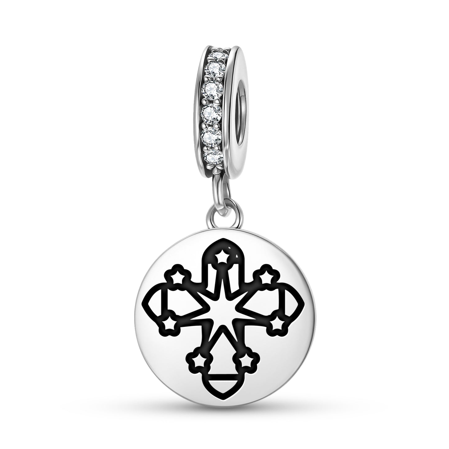 The Rose Cross Anthroposophy Symbols Pendant Dangle Charm