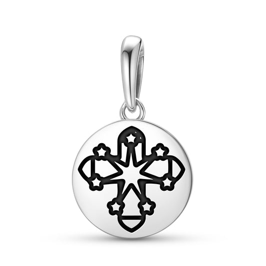 The Rose Cross Anthroposophy Symbols Pendant Dangle Charm