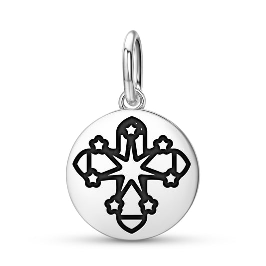 The Rose Cross Anthroposophy Symbols Pendant Dangle Charm