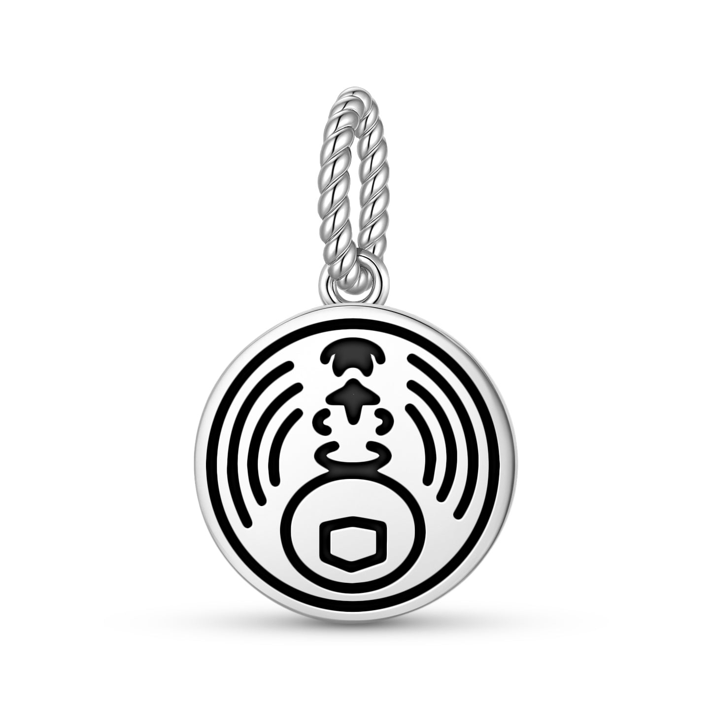 Seventh Apocalyptic Seal Anthroposophy Symbols Pendant Dangle Charm