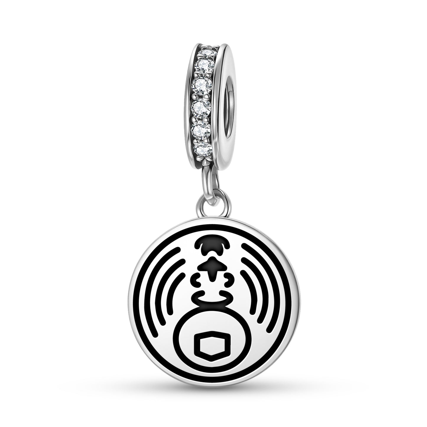 Seventh Apocalyptic Seal Anthroposophy Symbols Pendant Dangle Charm