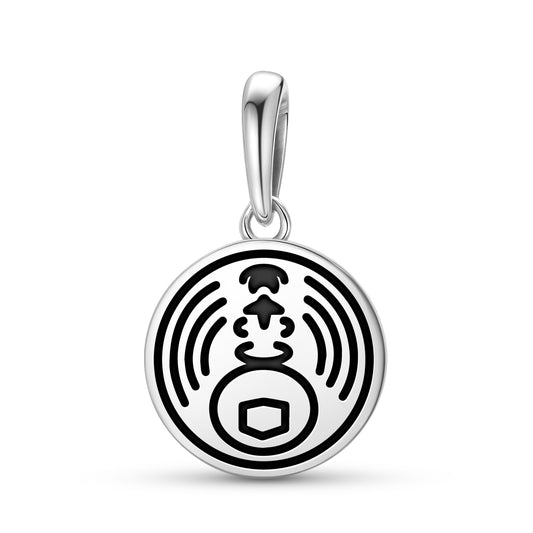 Seventh Apocalyptic Seal Anthroposophy Symbols Pendant Dangle Charm