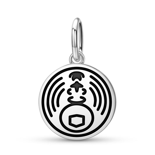 Seventh Apocalyptic Seal Anthroposophy Symbols Pendant Dangle Charm