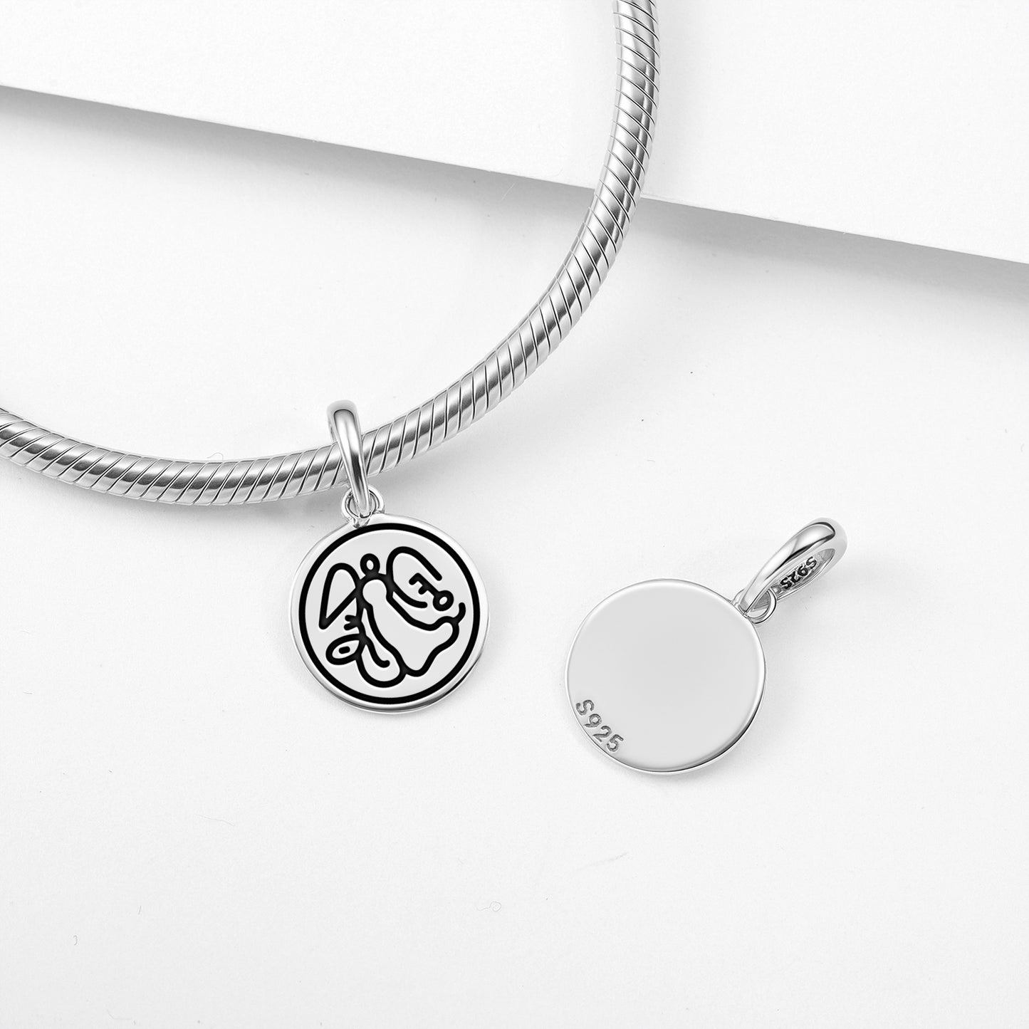 Sixth Apocalyptic Seal Anthroposophy Symbols Pendant Dangle Charm