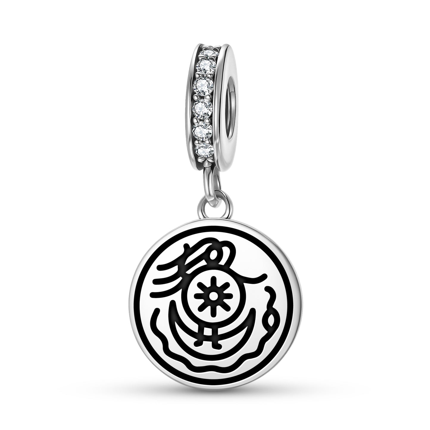 Fifth Apocalyptic Seal Anthroposophy Symbols Pendant Dangle Charm