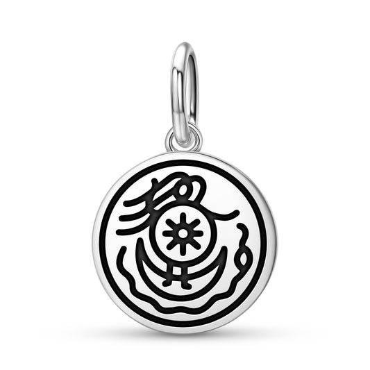 Fifth Apocalyptic Seal Anthroposophy Symbols Pendant Dangle Charm