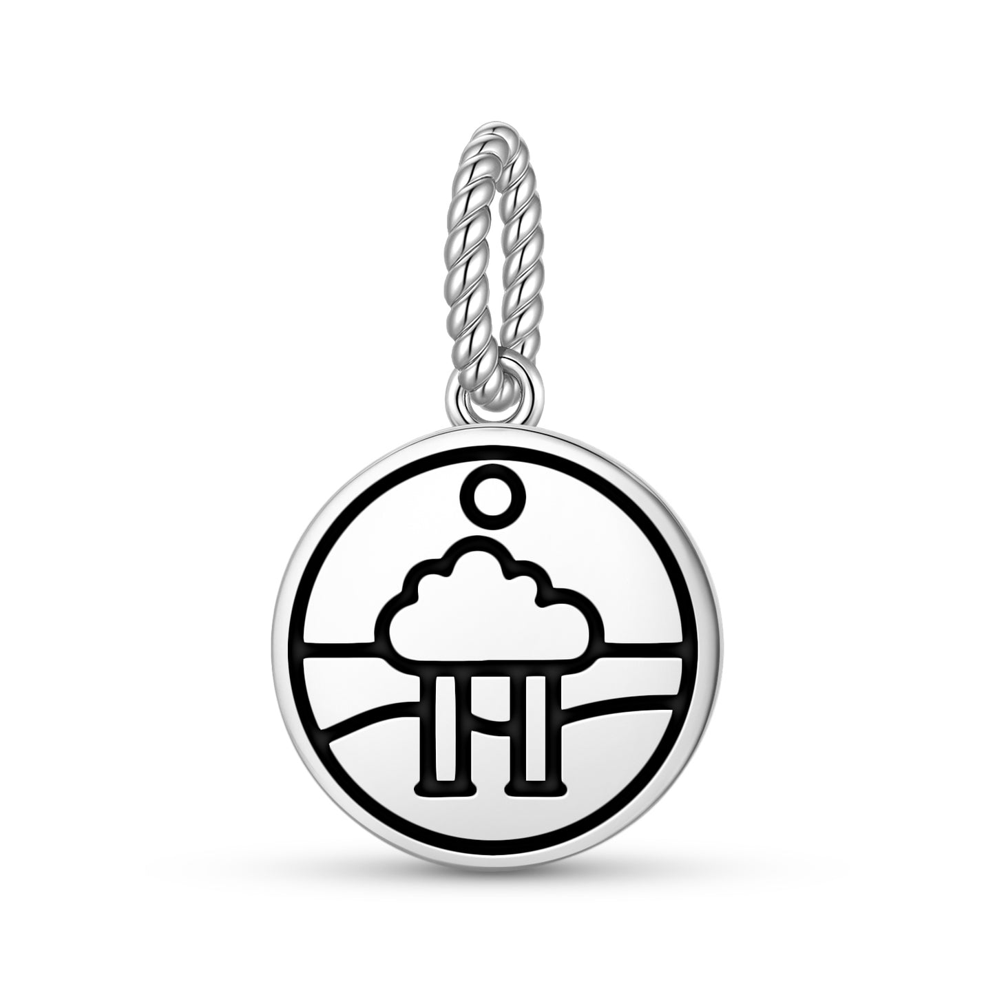 Fourth Apocalyptic Seal Anthroposophy Symbols Pendant Dangle Charm