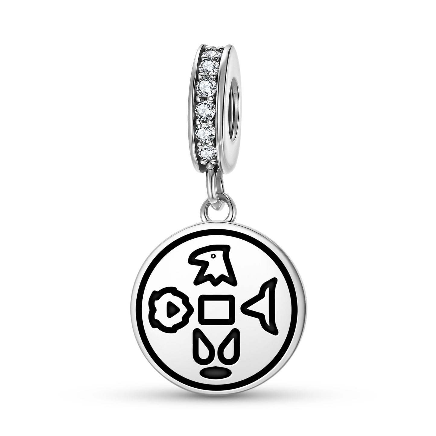 Second Apocalyptic Seal Anthroposophy Symbols Pendant Dangle Charm