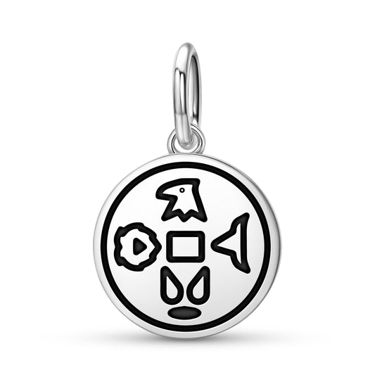 Second Apocalyptic Seal Anthroposophy Symbols Pendant Dangle Charm