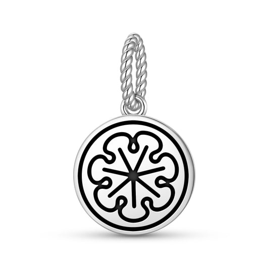 Jupiter Seal Anthroposophy Symbols Pendant Dangle Charm