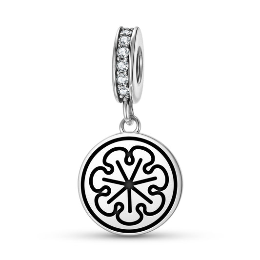Jupiter Seal Anthroposophy Symbols Pendant Dangle Charm