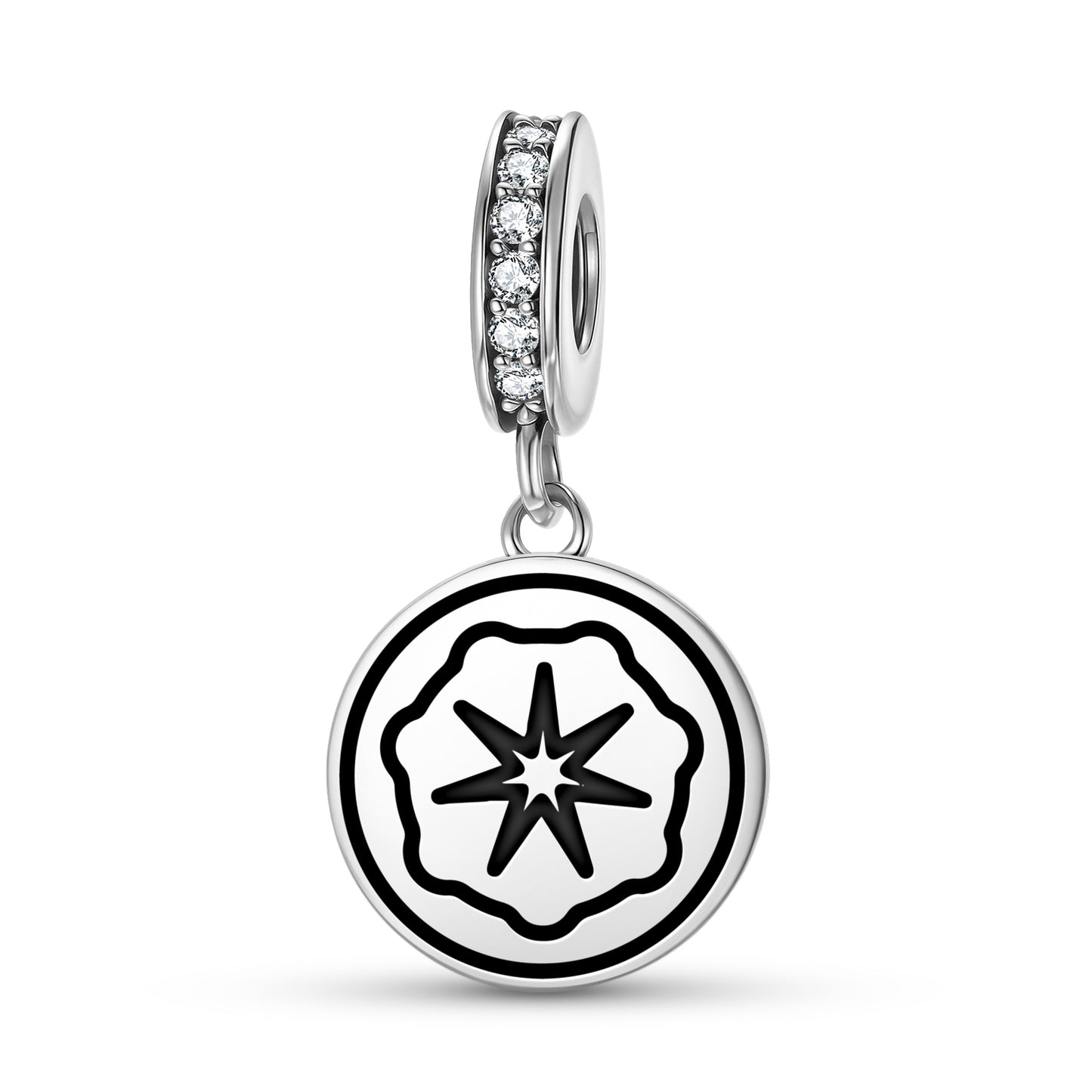 Saturn Seal Anthroposophy Symbols Pendant Dangle Charm