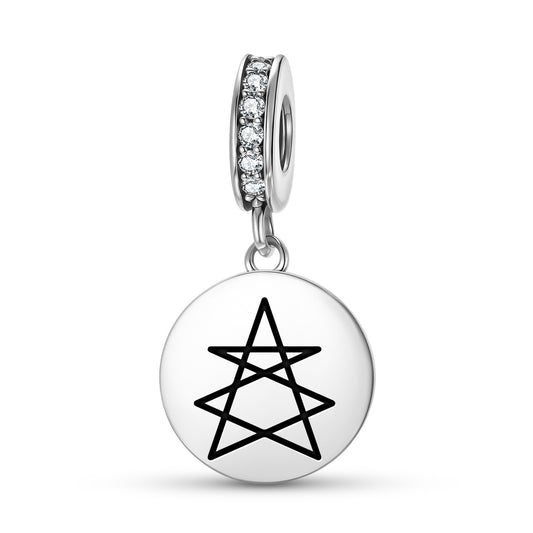 Mystical Lamb Anthroposophy Symbols Pendant Dangle Charm
