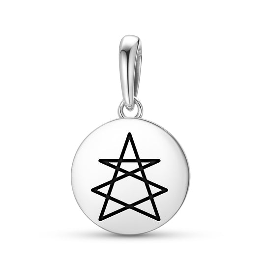 Mystical Lamb Anthroposophy Symbols Pendant Dangle Charm