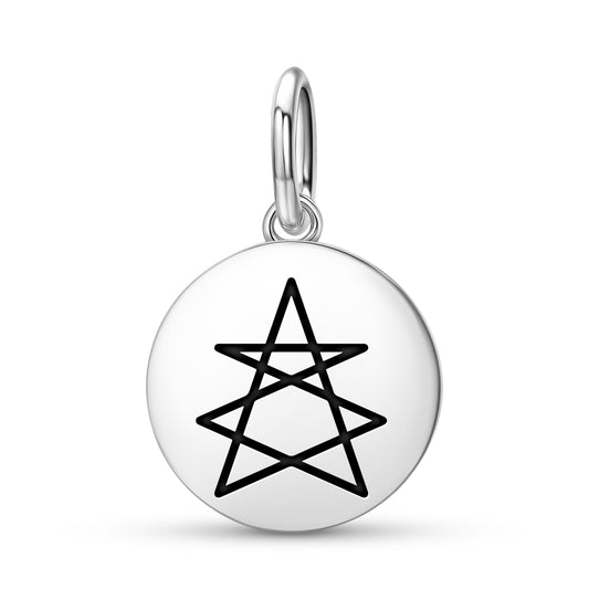 Mystical Lamb Anthroposophy Symbols Pendant Dangle Charm