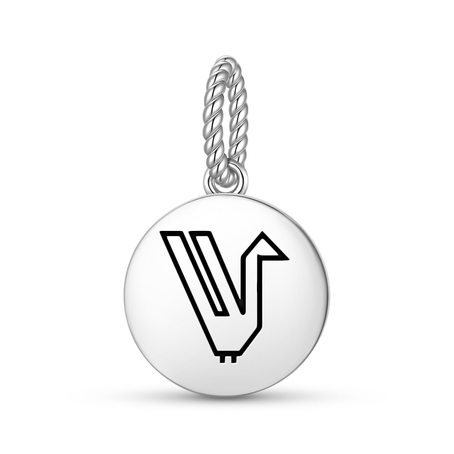 Kus Bird Turkish Symbols Pendant Dangle Charm