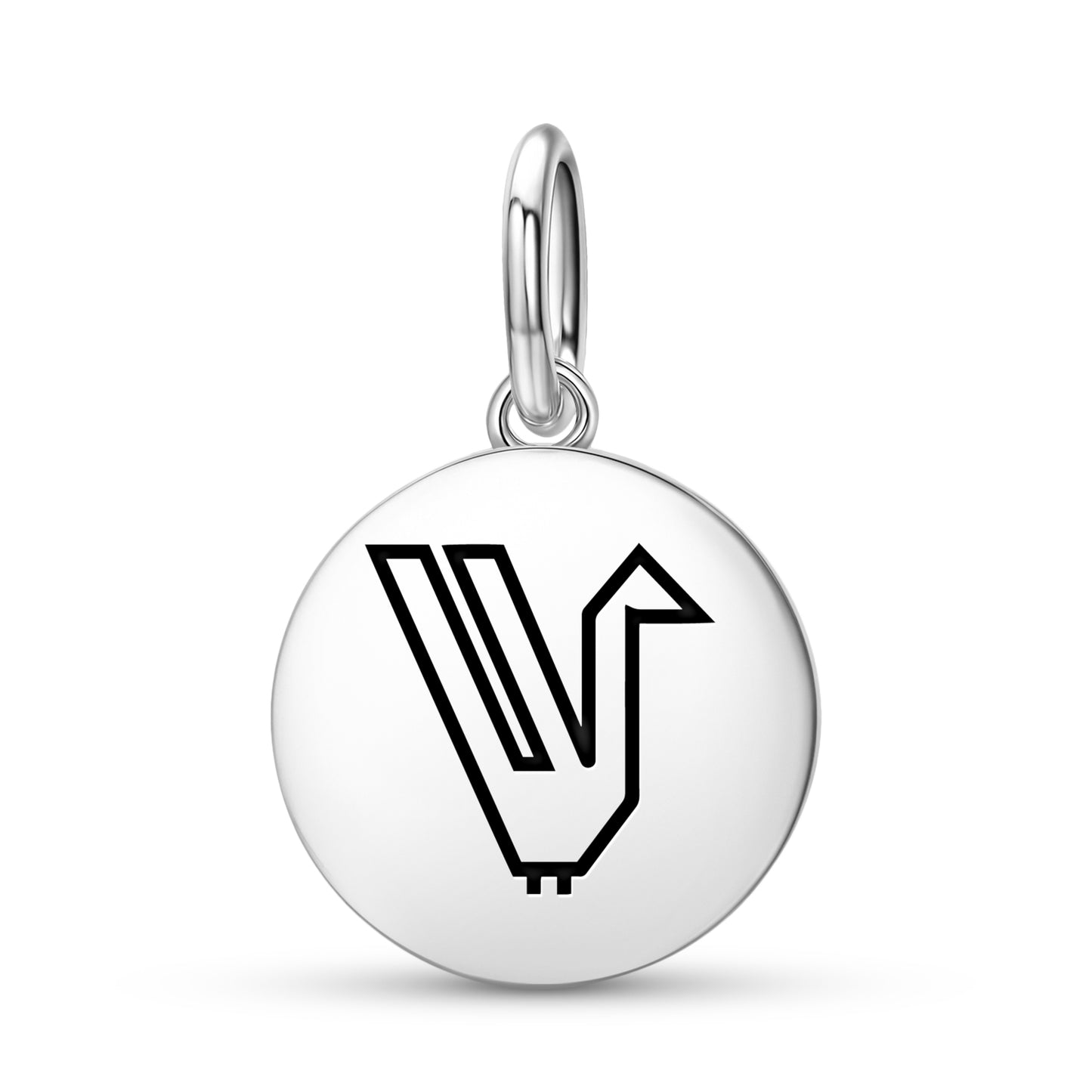 Kus Bird Turkish Symbols Pendant Dangle Charm