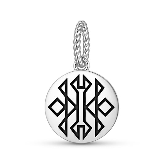 Kurt Agzi – Wolf's Mouth Turkish Symbols Pendant Dangle Charm