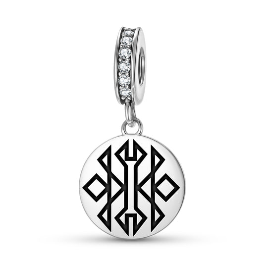 Kurt Agzi – Wolf's Mouth Turkish Symbols Pendant Dangle Charm