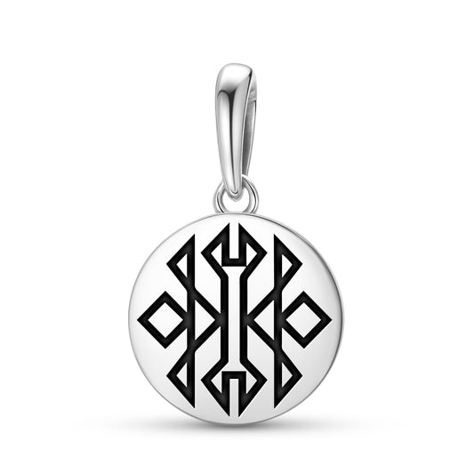Kurt Agzi – Wolf's Mouth Turkish Symbols Pendant Dangle Charm