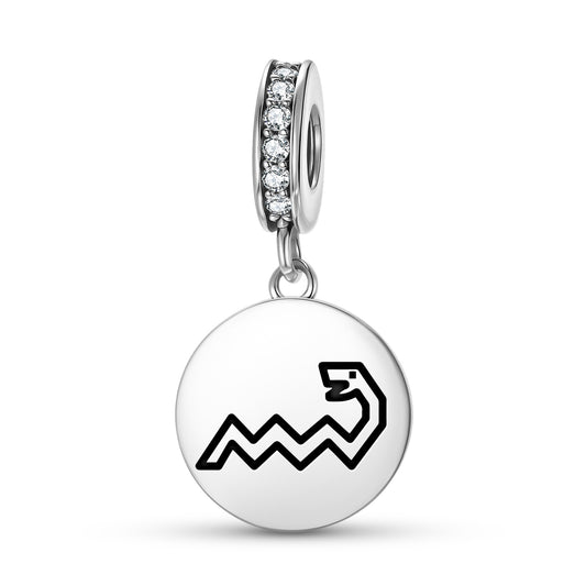 Yilan – Snake Turkish Symbols Pendant Dangle Charm
