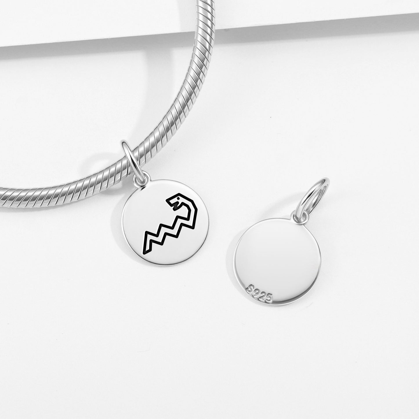 Yilan – Snake Turkish Symbols Pendant Dangle Charm