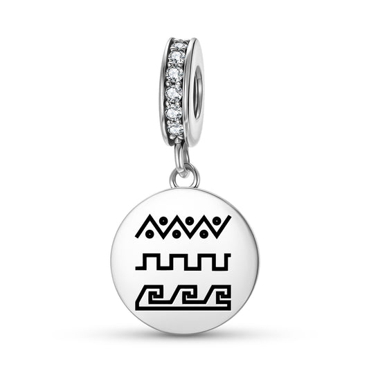 Su Yolu – Running Water Turkish Symbols Pendant Dangle Charm