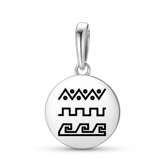 Su Yolu – Running Water Turkish Symbols Pendant Dangle Charm