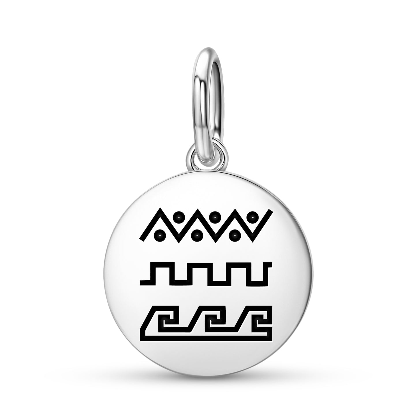 Su Yolu – Running Water Turkish Symbols Pendant Dangle Charm