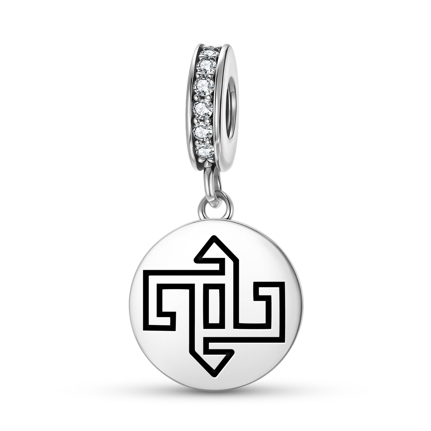 Swastika Turkish Symbols Pendant Dangle Charm