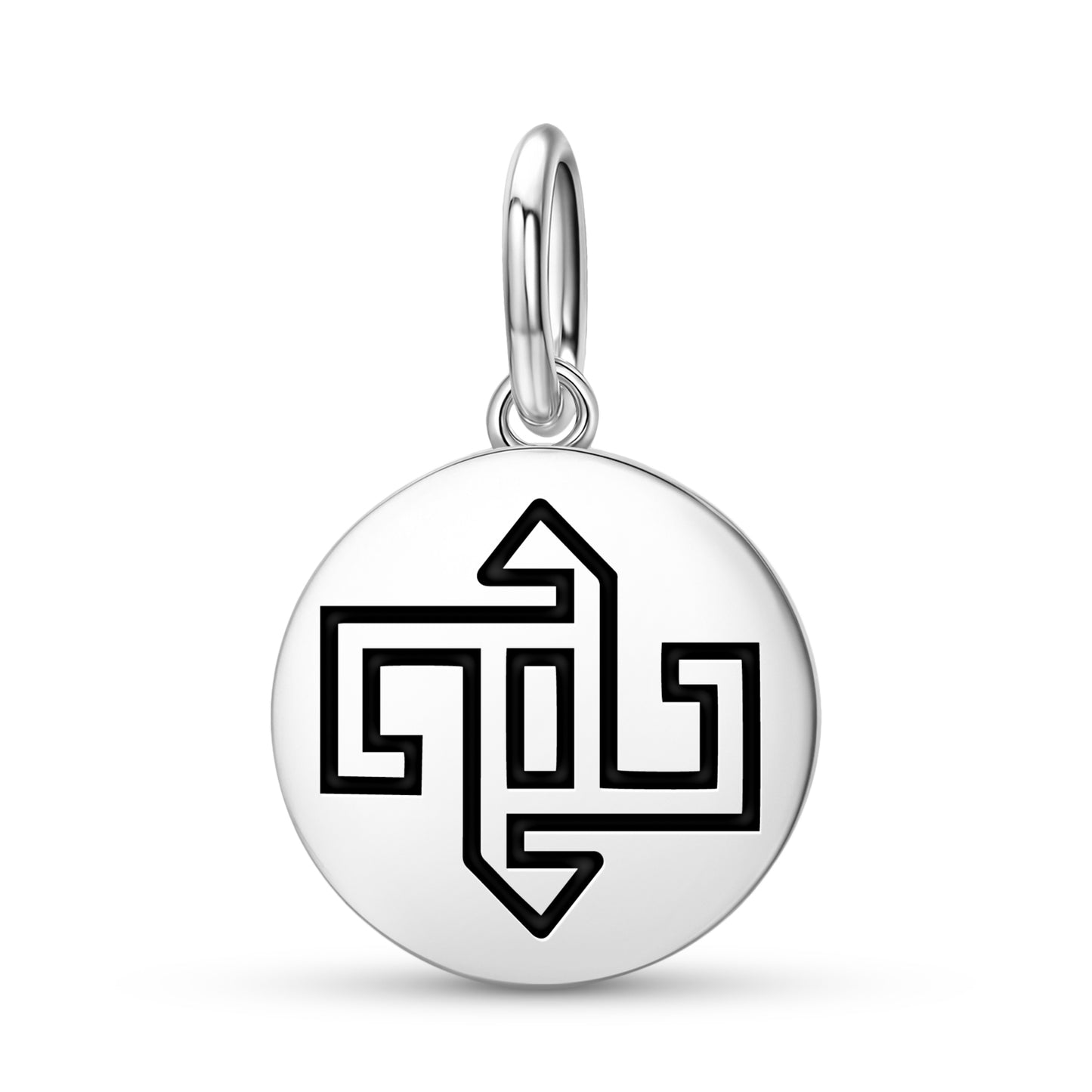 Swastika Turkish Symbols Pendant Dangle Charm
