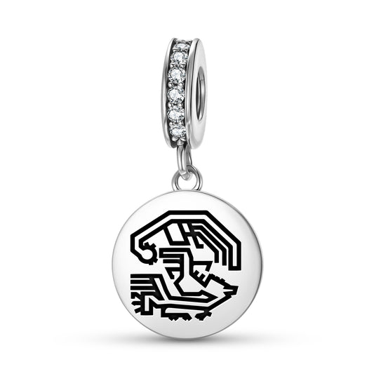 Dragon and Phoenix Turkish Symbols Pendant Dangle Charm