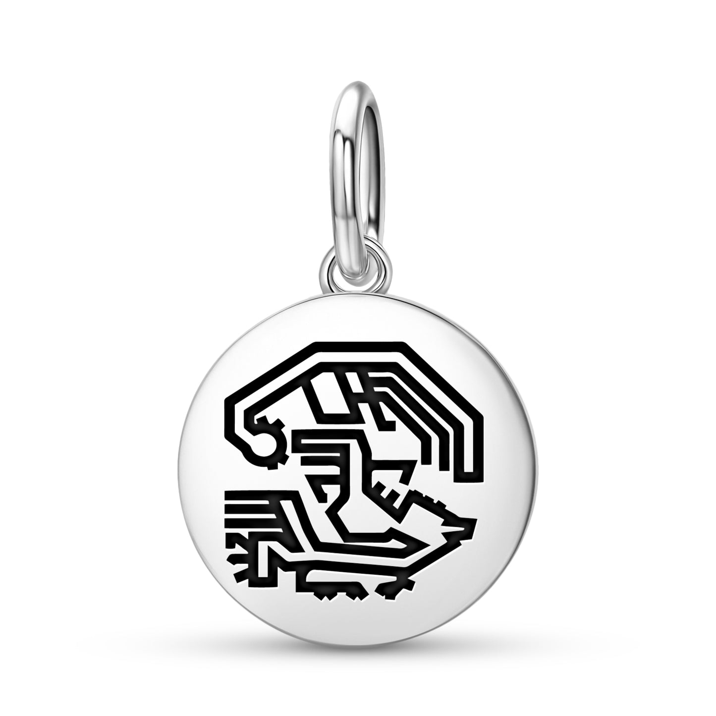 Dragon and Phoenix Turkish Symbols Pendant Dangle Charm