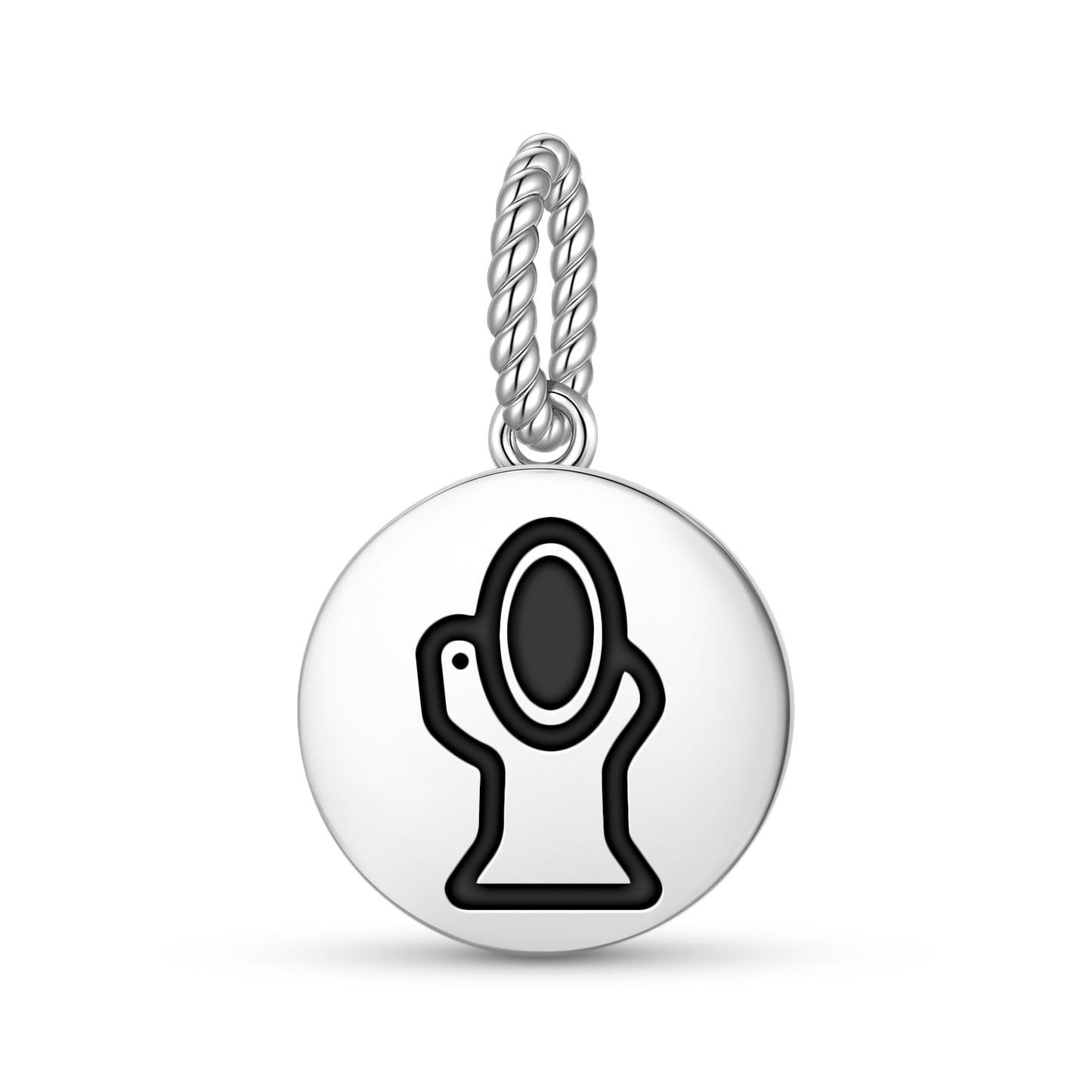 Tumi Te Se Kusua Adinkra Symbols Pendant Dangle Charm