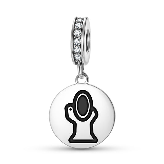 Tumi Te Se Kusua Adinkra Symbols Pendant Dangle Charm