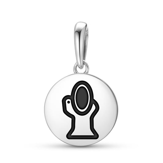 Tumi Te Se Kusua Adinkra Symbols Pendant Dangle Charm