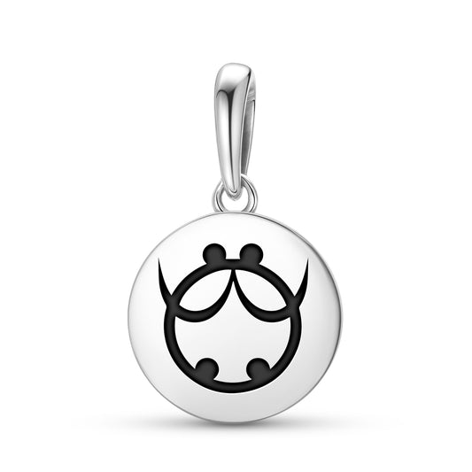 Ti Koro Nko Agyina Adinkra Symbols Pendant Dangle Charm