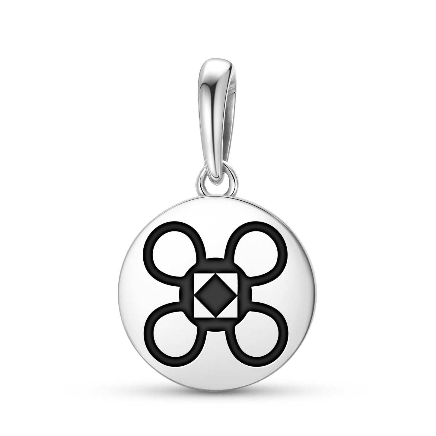 Sunsum Adinkra Symbols Pendant Dangle Charm